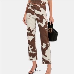 Miaou Lou pants in cow print